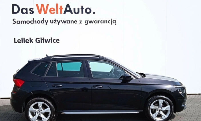Skoda Kamiq cena 107600 przebieg: 8365, rok produkcji 2023 z Gliwice małe 407